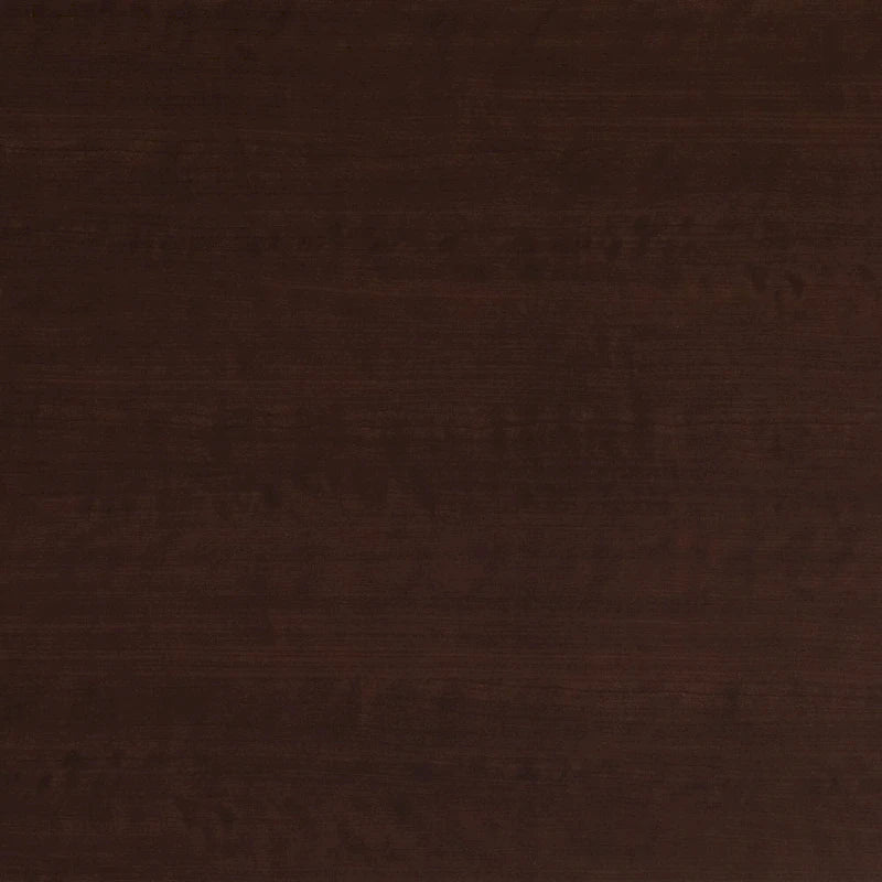Bureau d'angle avec tiroirs et gestion des câbles, couleur moka-cerise