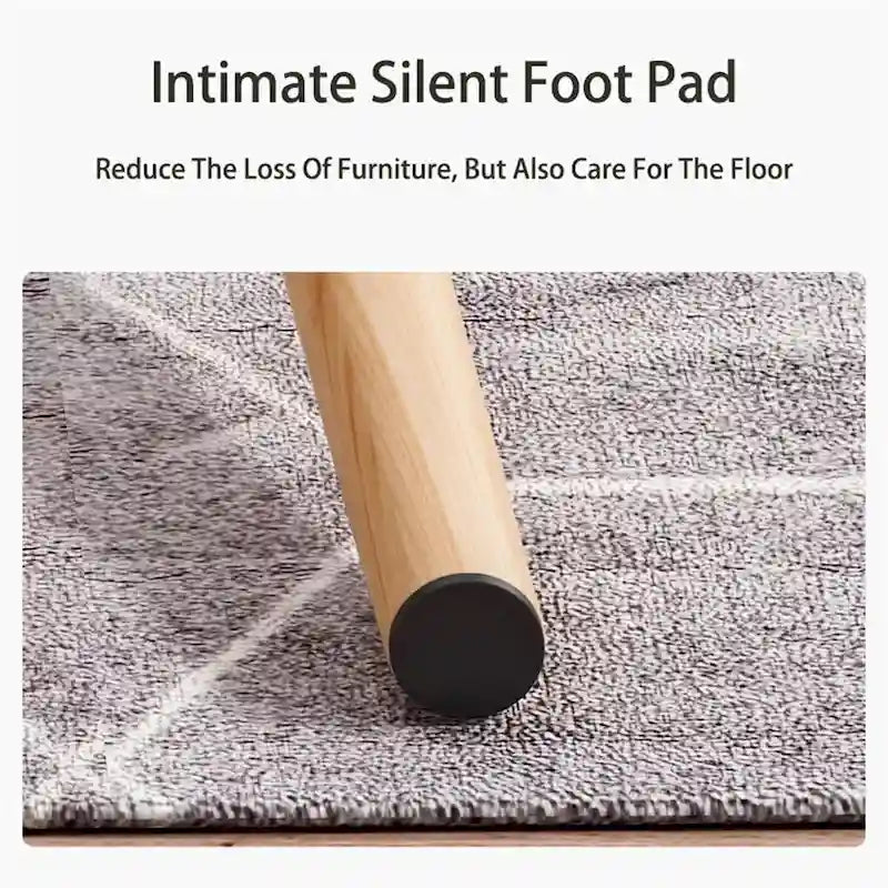Table basse ovale à 2 niveaux avec pieds en bois massif et étagère de rangement inférieure